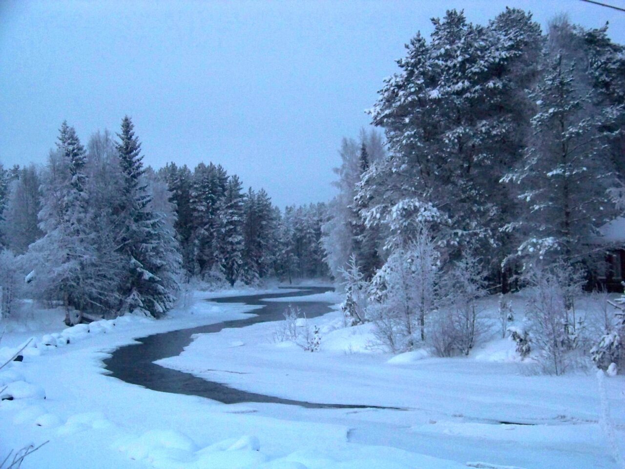  реки зимой
